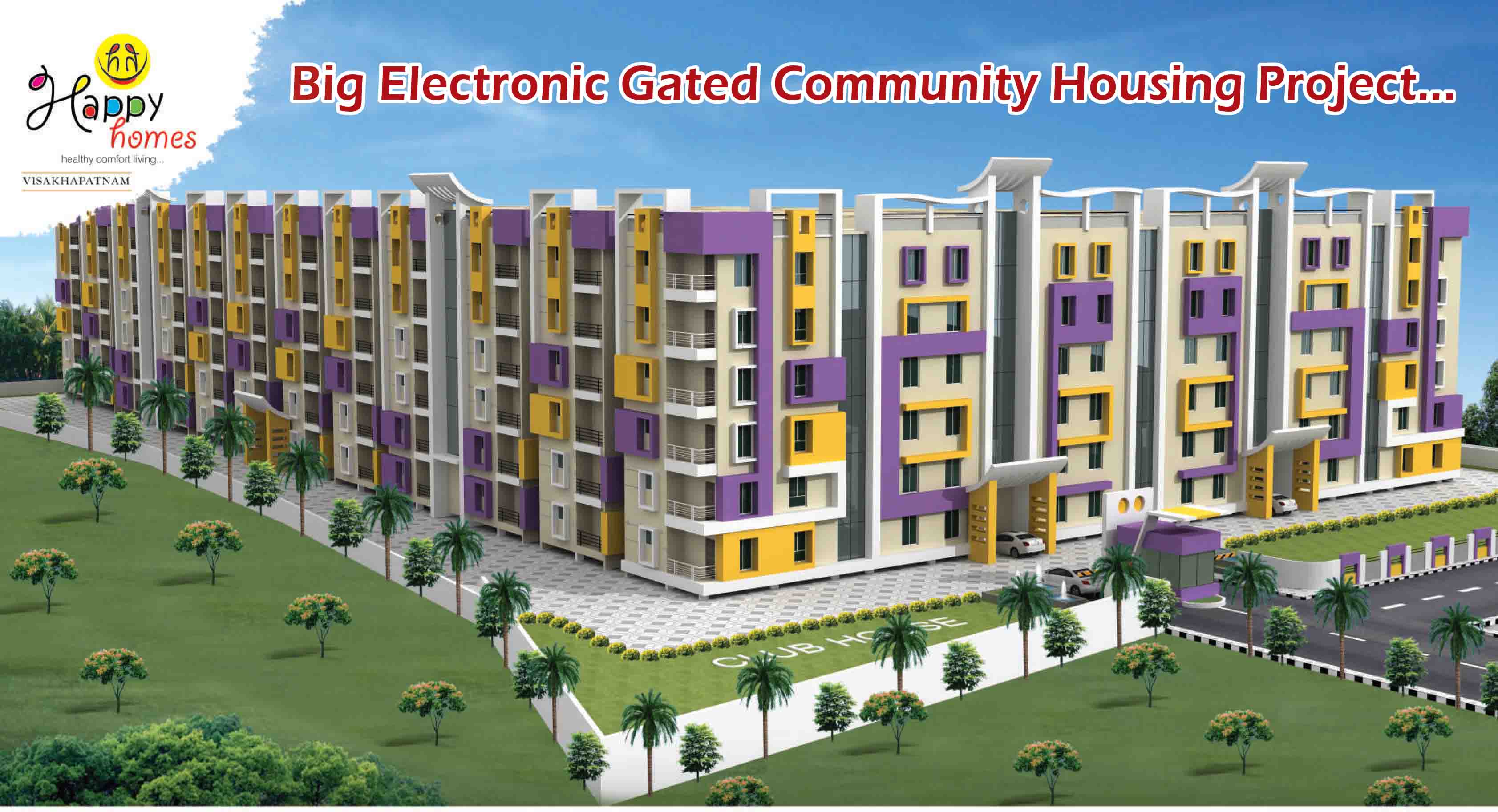apartments for sale in happy homesmarripalem,vizag - real estate in marripalem